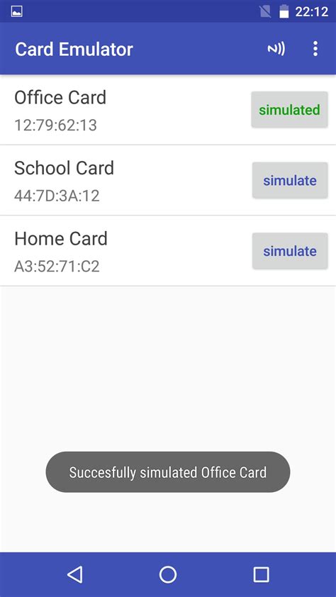 nfc card app|android app nfc card emulation.